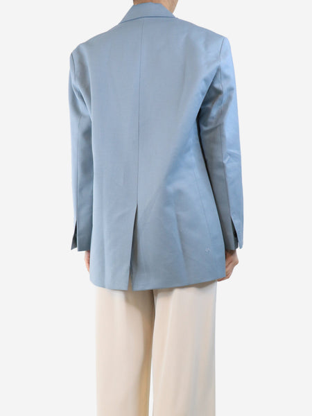 Dusty blue Spencer oversized blazer - size S alternate image