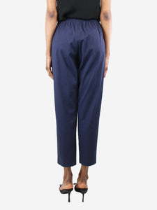 Bamford Navy elasticated trousers - size S