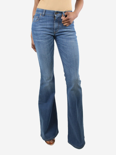 Blue flared denim jeans - size UK 8 Trousers Tom Ford 