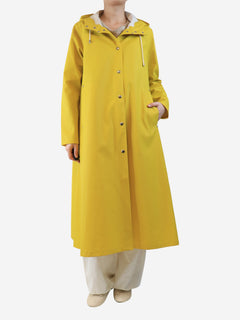 Yellow long matte raincoat - size S Coats & Jackets Stutterheim 