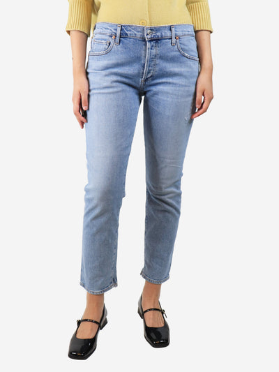Blue slim boyfriend jeans - size UK 10 Trousers Citizens of Humanity 