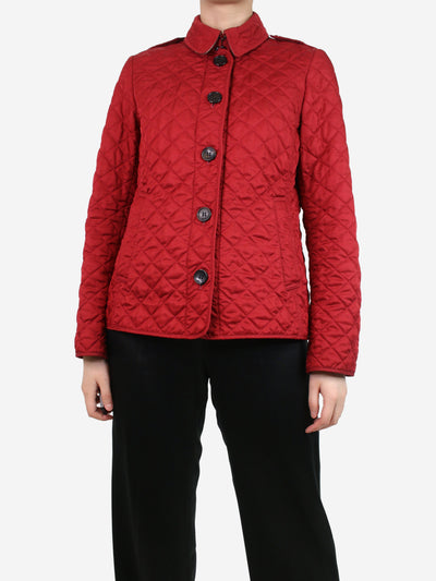 Red quilted field jacket - size M Coats & Jackets Burberry Brit 