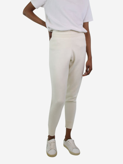 Cream knit lounge joggers - size XS Trousers Varley 