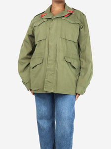 Gucci Green military field jacket