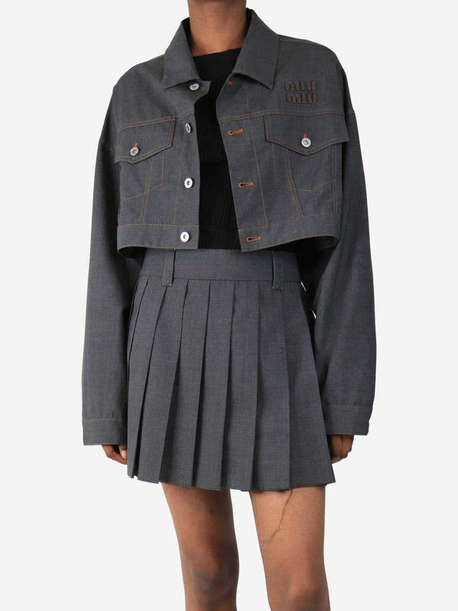 【最終値下げ】Ruimeme stitch cropped jacket 最終値下げ】Ruimeme stitch cropped jacket 最終値下げ】Ruimeme