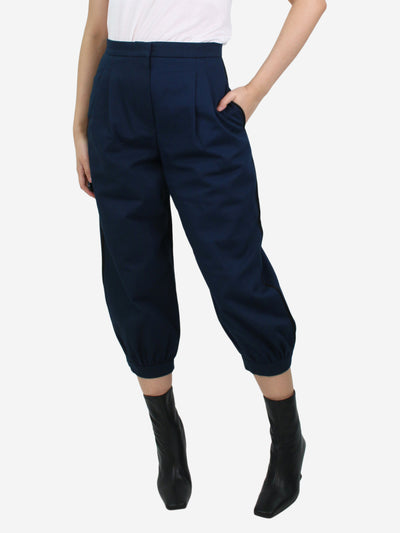 Blue pleated balloon trousers - size IT 42 Trousers Fendi