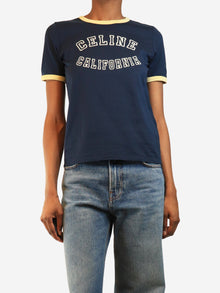 Navy T-shirt - size S Tops Celine 