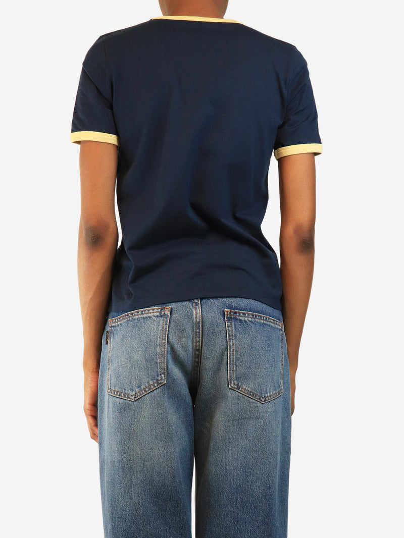 Navy T-shirt - size S Tops Celine 