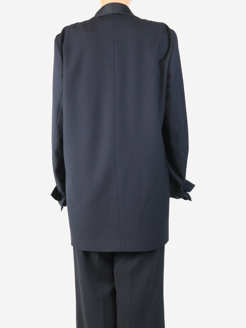 Black double-breasted tuxedo jacket - size M Coats & Jackets Dries Van Noten 