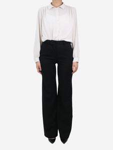Joseph Black wool pocket trousers - size FR 36