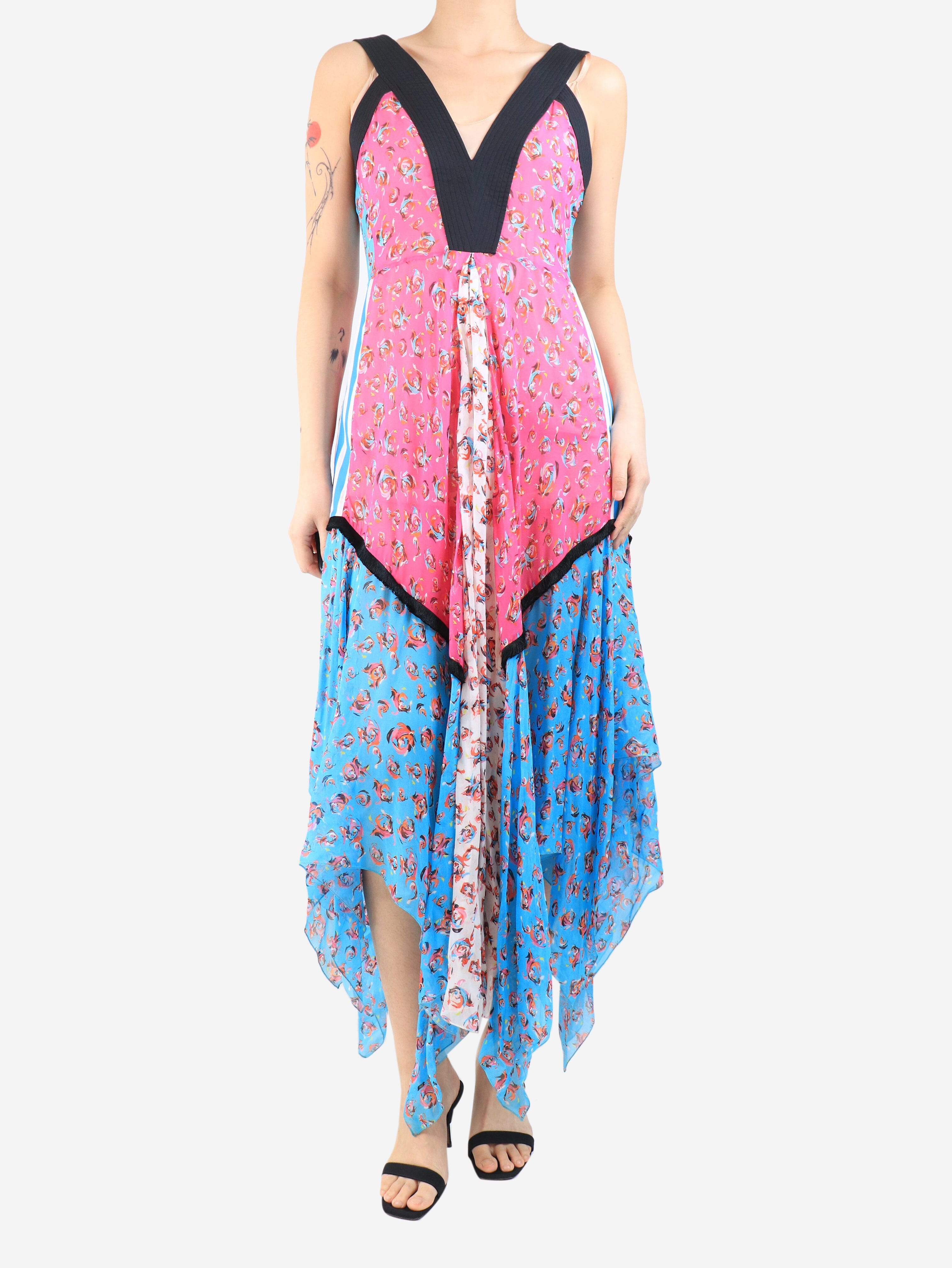 Floral midi dress - size UK 10 Dresses Byblos 
