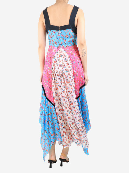 Floral midi dress - size UK 10 alternate image