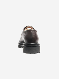 Brown Derby shoes - size EU 38 (UK 5) Flat Shoes Legres 