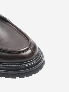 Brown Derby shoes - size EU 38 (UK 5) Flat Shoes Legres 