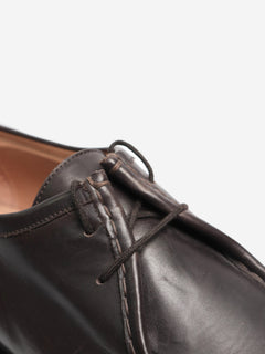 Brown Derby shoes - size EU 38 (UK 5) Flat Shoes Legres 