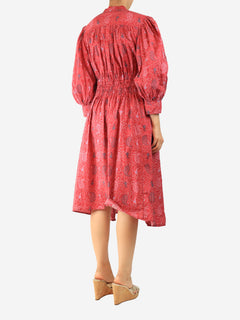 Red printed midi dress - size M Dresses Isabel Marant 