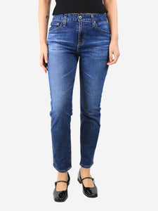 AG Blue ex-boyfriend jeans - size UK 8