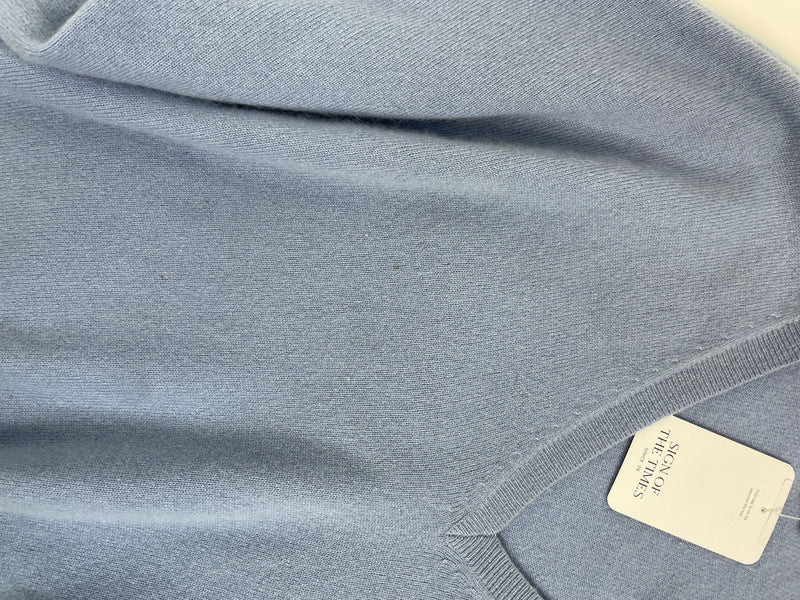 Amanda Wakeley Blue two-tone cashmere jumper - size XS Knitwear Amanda Wakeley 
