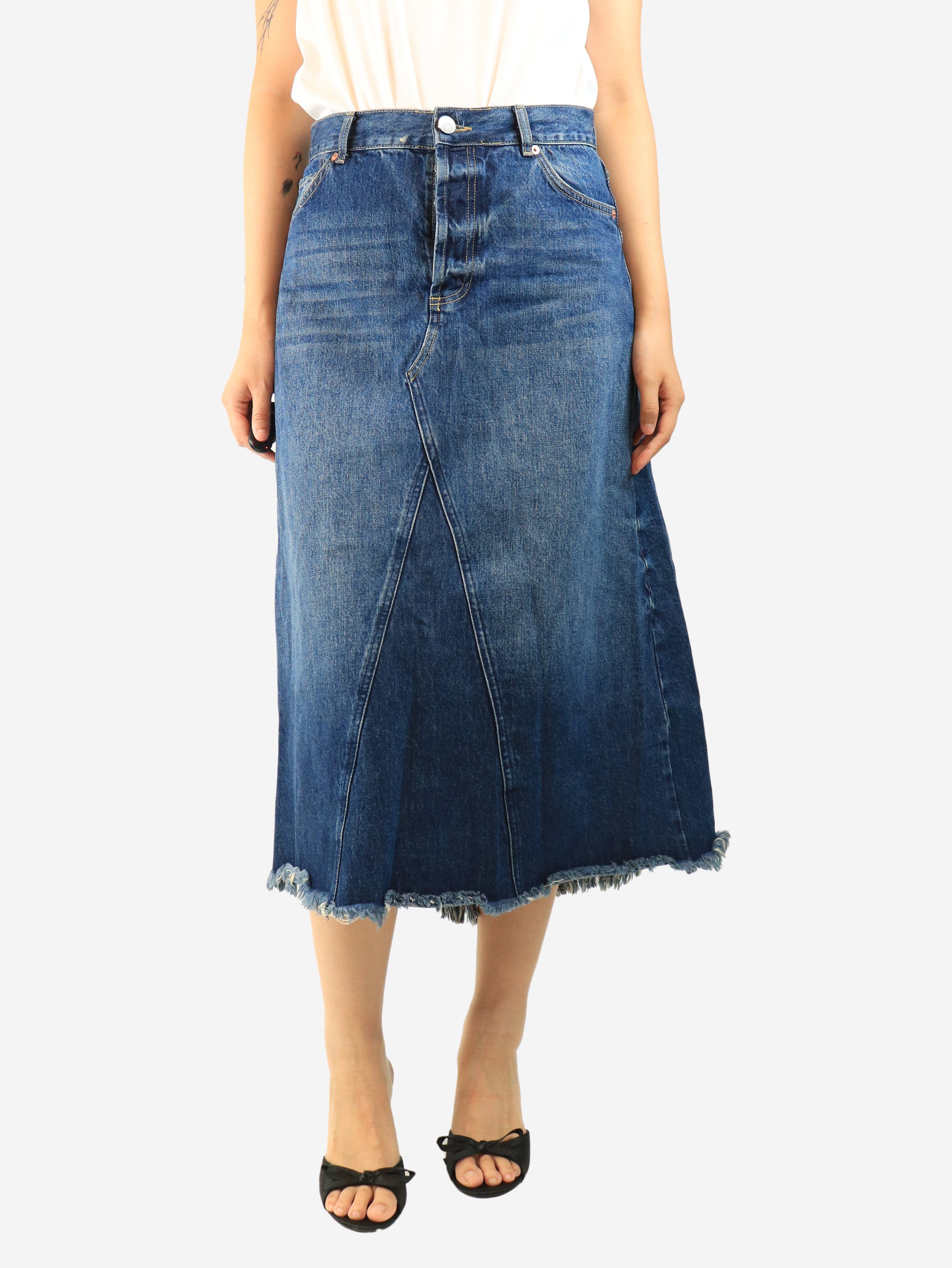 Blue denim shorts - size UK 10 Shorts Isabel Marant Etoile 