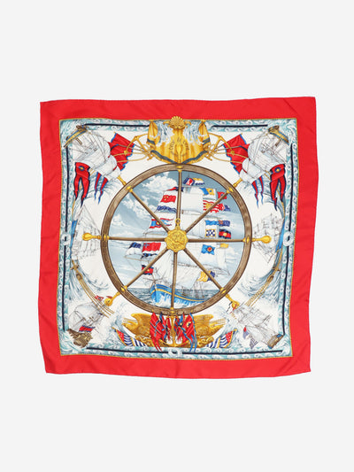 Multicolour silk scarf Scarves Hermes 