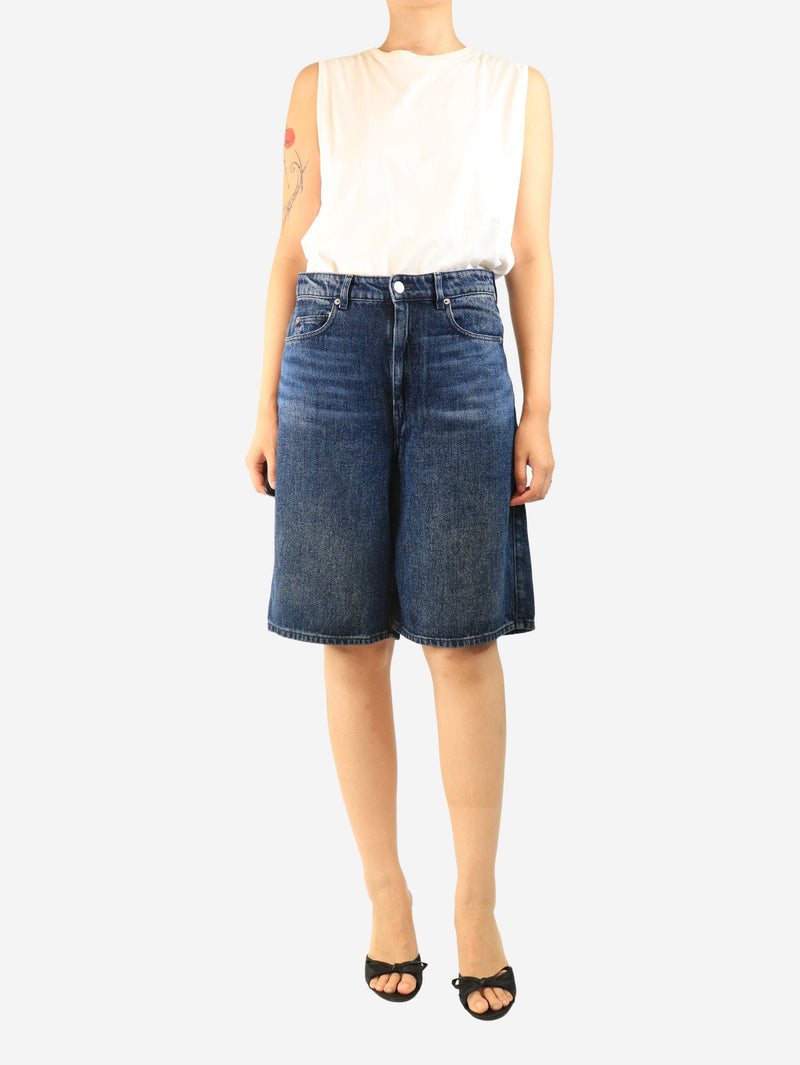 Blue denim shorts - size UK 10 Shorts Isabel Marant Etoile 