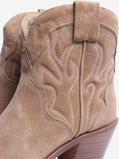 Toasted coconut Otto mini western boots - size EU 39 Boots Reformation 