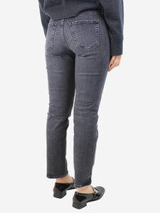 AG Grey ex-boyfriend jeans - size UK 8
