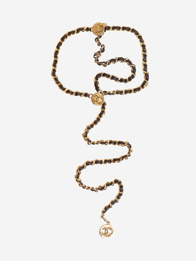 Gold vintage chain belt