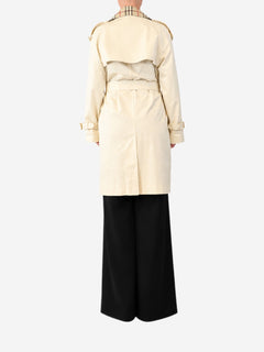 Cream belted trench coat - size UK 10 Coats & Jackets Burberry 