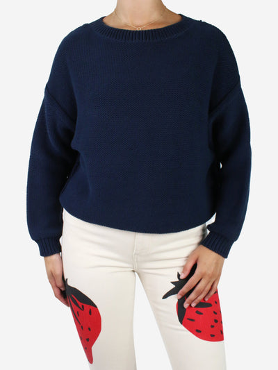 Blue crewneck jumper - size M Knitwear Vince 