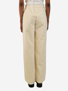 Cream corduroy trousers - size UK 8 Trousers A.P.C. 