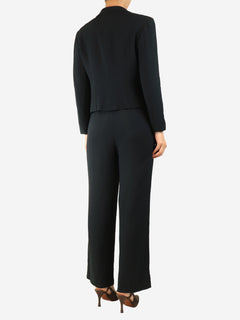 Navy jacket and trouser set - size UK 14 Sets Chanel 