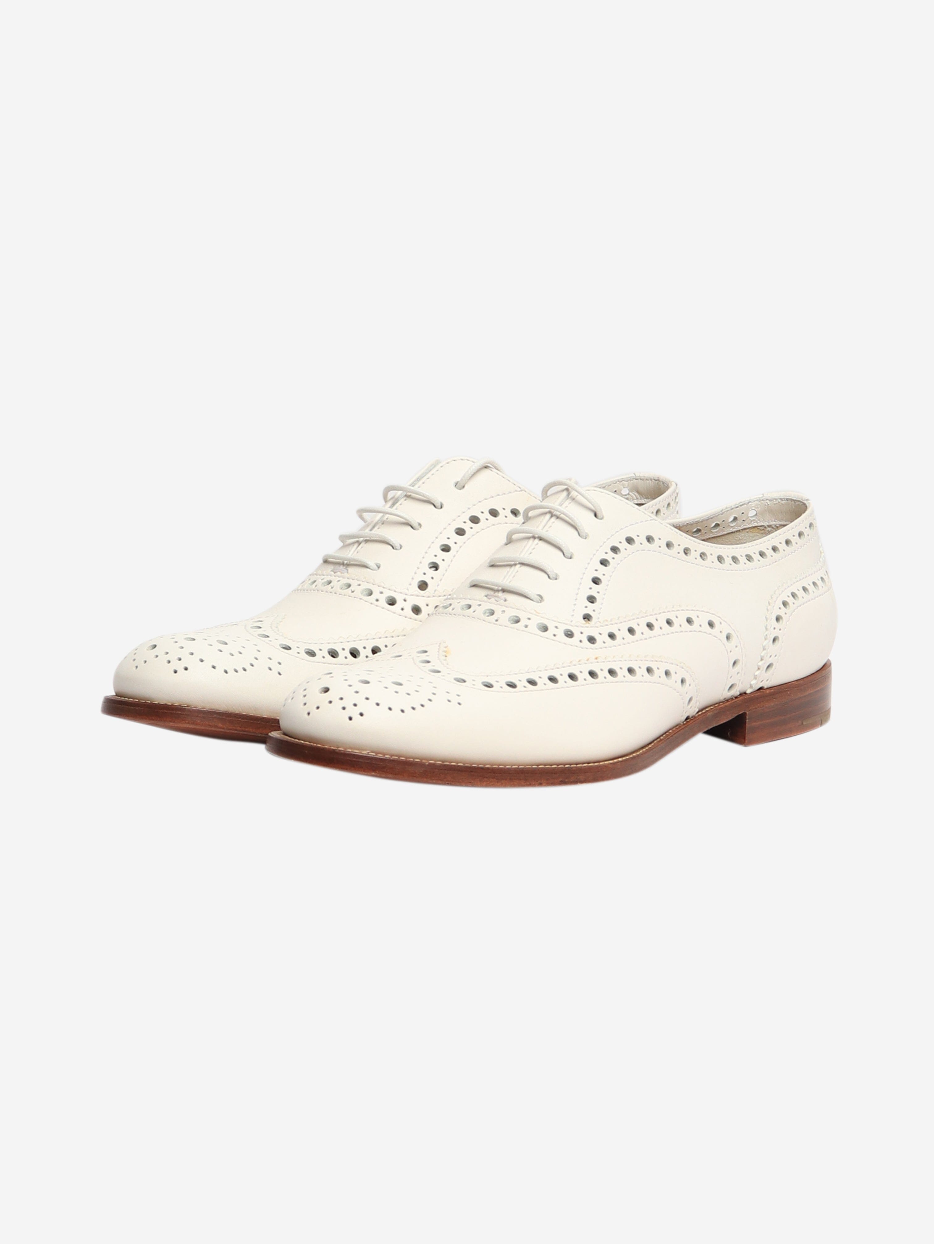 Church's White brogues - size EU 35.5 Flat Shoes Church's 