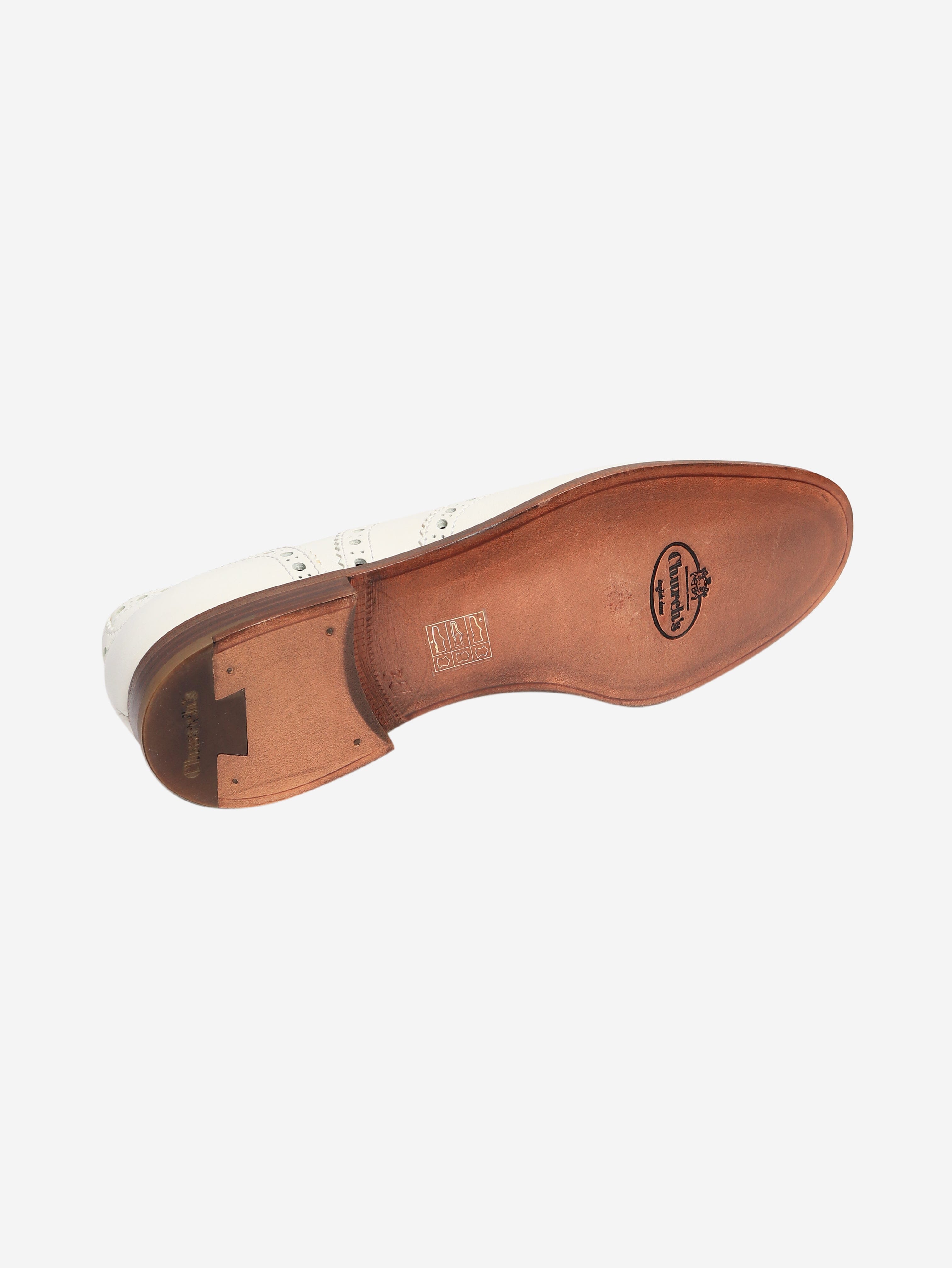 Church's White brogues - size EU 35.5 Flat Shoes Church's 