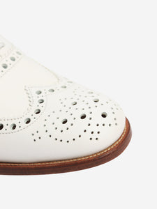 Church's Church's White brogues - size EU 35.5