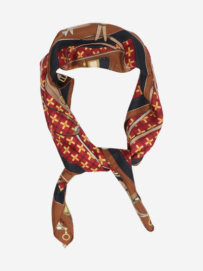 Brown Les Voitures Nouvelles scarf Scarves Hermes 