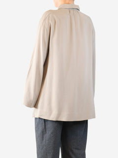 Neutral cashmere roll-neck jumper - One size Knitwear N.Peal 