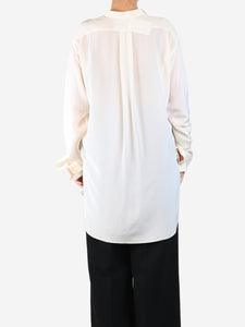 Joseph Cream Clarence silk blouse - size UK 12