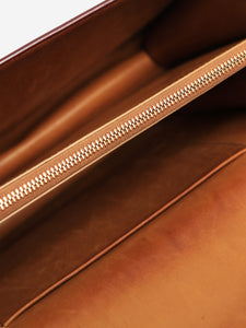 The Row Maroon Sofia 10 top handle bag