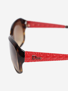 Christian Dior Brown tortoise shell sunglasses