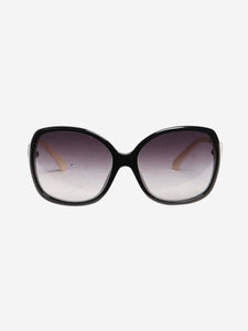 Chanel Black oversized sunglasses