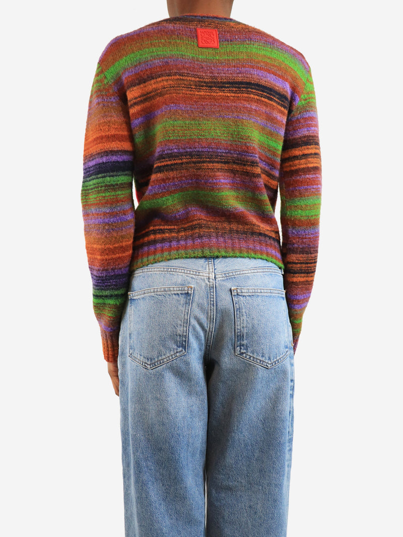 Multicolour striped jumper - size S Knitwear Loewe 