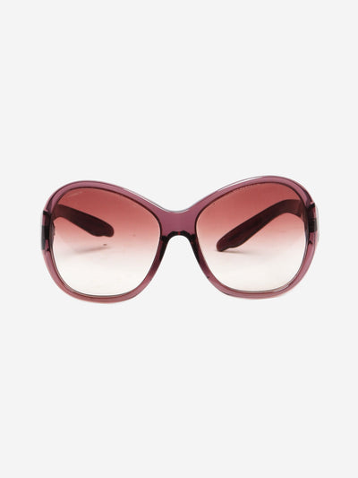 Purple oversized butterfly sunglasses Sunglasses Prada 