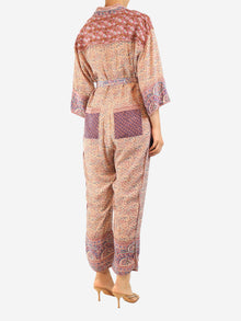 Purple Bella kimono jumpsuit - size UK 14 Jumpsuits Sea New York 