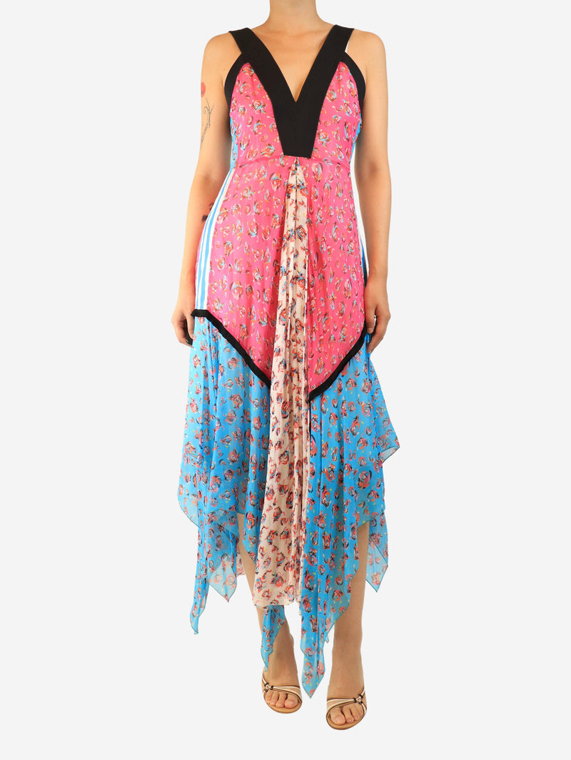 Floral midi dress - size UK 10 Dresses Byblos 