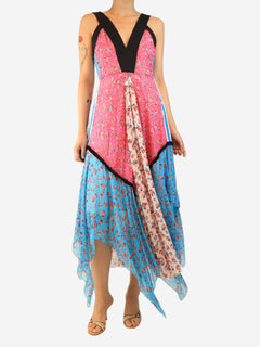 Floral midi dress - size UK 10 Dresses Byblos 