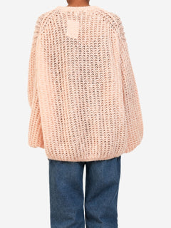 Pink puffed mohair jumper - size S Knitwear Toteme 
