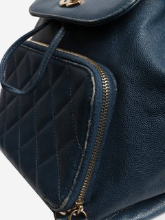 Blue caviar leather backpack Backpacks Chanel 