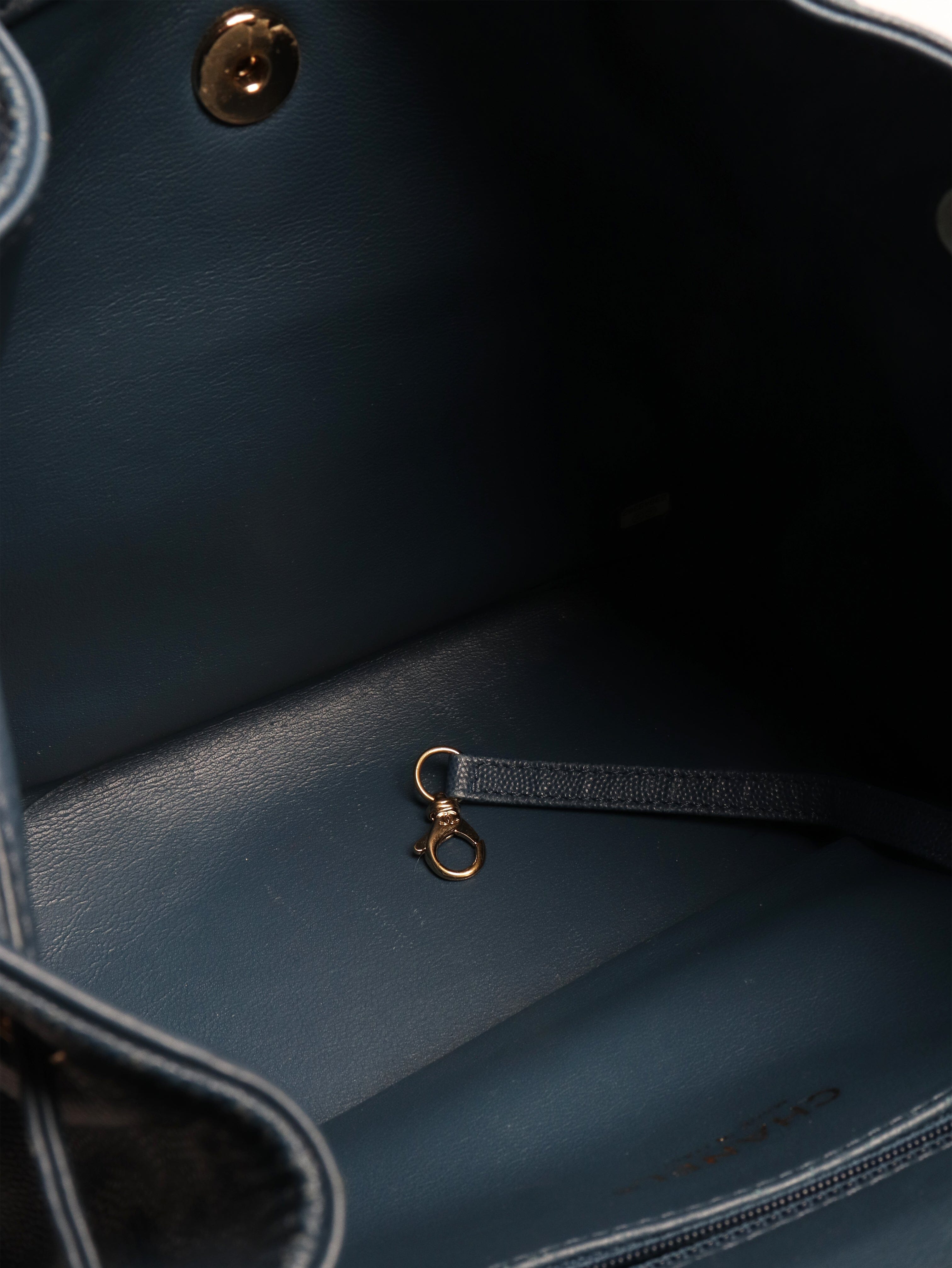 Blue caviar leather backpack Backpacks Chanel 