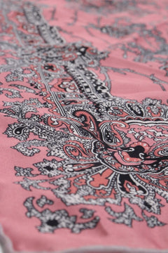 Pink paisley silk scarf Scarves Etro 